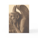 Notre Dame Gargoyle Circa 1900 cards by moondancegraphix Notre Dame Gargoyle Circa 1900 cards
