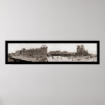 Notre Dame in Paris Photo 1909 Posters