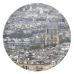 Notre Dame Paris France Dinner Plate
