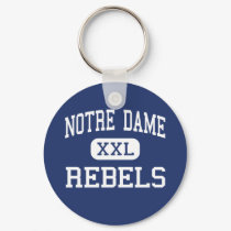 Notre Dame - Rebels - High - Saint Louis Missouri keychains by customteamsportswear Notre Dame - Rebels - High - Saint Louis Missouri keychains