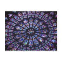 Notre Dame Rose Window postcards