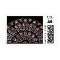 Notre Dame Rose Window Stamp