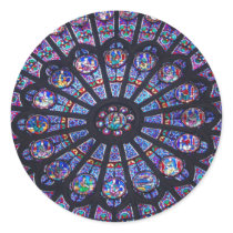 Notre Dame Rose Window stickers