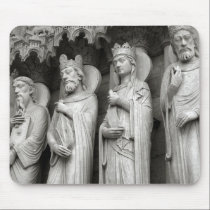 Notre Dame Statues Mousepad