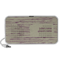 Nougat Wedding Doodle speakers