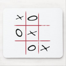 Noughts and Crosses Mouse Pad