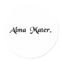 Nourishing mother round sticker
