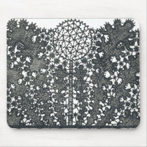 Nouveau Black Lace Mousepads