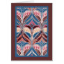 Nouveau Blue Greeting Cards