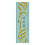 Nouveau Bookmark Business Card Template