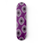 Nouveau Eye Checkerboard Amethyst Skate Board