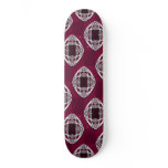 Nouveau Eye Checkerboard Plum Rouge Custom Skateboard
