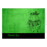 Nouveau Halloween Invitation Greeting Card