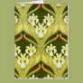 Nouveau in Spring Green Greeting Card Nouveau in Spring Green Greeting Card