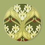 Nouveau in Spring Green Fridge Magnet Nouveau in Spring Green Fridge Magnet