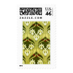 Nouveau in Spring Green Postage Stamp