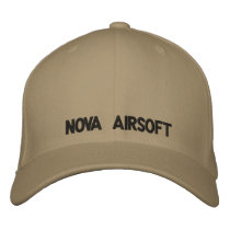 NOVA Airsoft embroidered hats