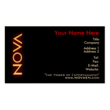 NOVA Business Cards