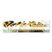 Nova Kain yellow Sticker bumper stickers by Andrew_Breer Nova Kain yellow Sticker bumper stickers
