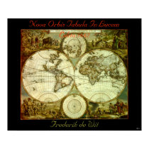 NOVA ORBIS TABULA IN LUCEM EDITA 1662 posters by TravisTeel NOVA ORBIS TABULA IN LUCEM EDITA 1662 posters