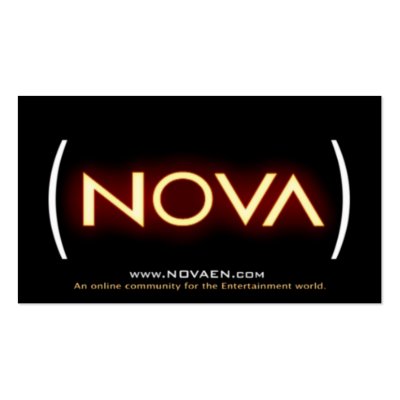 NOVA Promo Cards Business Card by novaen