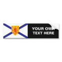 NOVA SCOTIA bumper stickers by flagshirts NOVA SCOTIA bumper stickers