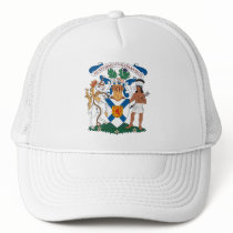 Nova Scotia Coat of Arms Hat by FlagTshirts Nova Scotia Coat of Arms Hat
