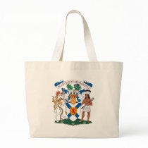 Nova Scotia Coat of Arms Tote Bag by FlagTshirts Nova Scotia Coat of Arms Tote Bag