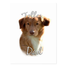 Nova Scotia Duck Tolling Retriever Dad 2 Post Cards