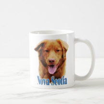 Nova Scotia Duck Tolling Retriever Name Coffee Mugs