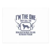 Nova Scotia Duck Tolling Retriever Postcard