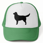 Nova Scotia Duck Tolling Retriever Silhouette hats