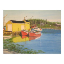 Nova Scotia Fishing Dock Post Cards