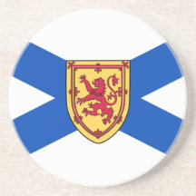 Nova Scotia flag Beverage Coasters