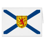 Nova Scotia Flag Greeting Card