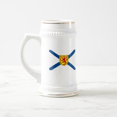 Nova Scotia Flag Mug by FlagTshirts