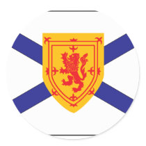 NOVA SCOTIA FLAG stickers by flagshirts NOVA SCOTIA FLAG stickers