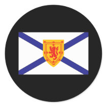 NOVA SCOTIA FLAG stickers by flagshirts NOVA SCOTIA FLAG stickers