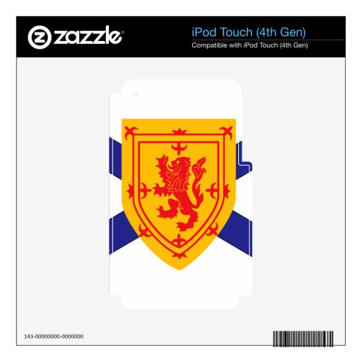 NOVA SCOTIA iPod TOUCH 4G DECAL