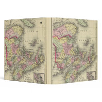 Nova Scotia, New Brunswick, Pr Edward's Id Vinyl Binders
