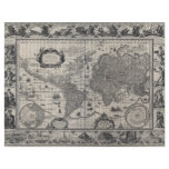 Nova totius terrarum, 1606 Antique World Map Full Color Flyer
