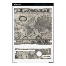 Nova totius terrarum, 1606 Antique World Map Xbox 360 S Skins