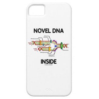 Novel DNA Inside (Molecular Biology Humor) iPhone 5 Cover
