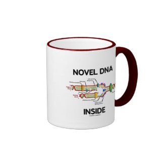 Novel DNA Inside (Molecular Biology Humor) Mug