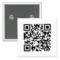 Novel Dog QR Button buttons
