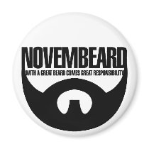Novembeard for Beards Fridge Magnet