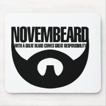 Novembeard for Beards Mousepads