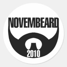 Novembeard Stickers