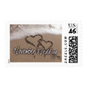 November Beach Destination Wedding - Customized stamp