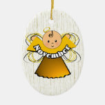 November Birthday Angel Christmas Ornament